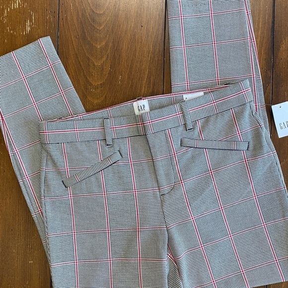 Gap Women’s Plaid Skinny Ankle Pants, 6R - Picture 6 of 9